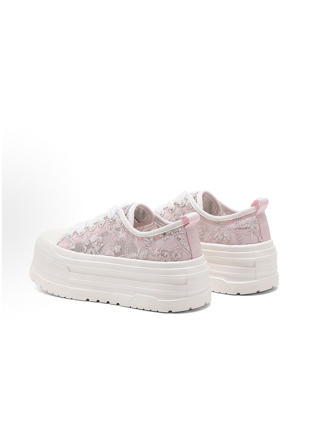 C.BANNER丨Blush Lace Walking Shoes - PSYLOS 1, C.BANNER丨Blush Lace Walking Shoes, Chunky Sneakers, C.BANNER, PSYLOS 1